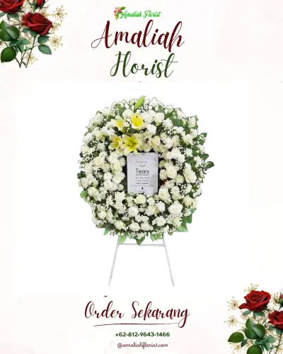 Krans Bunga Duka Cita patrolsari